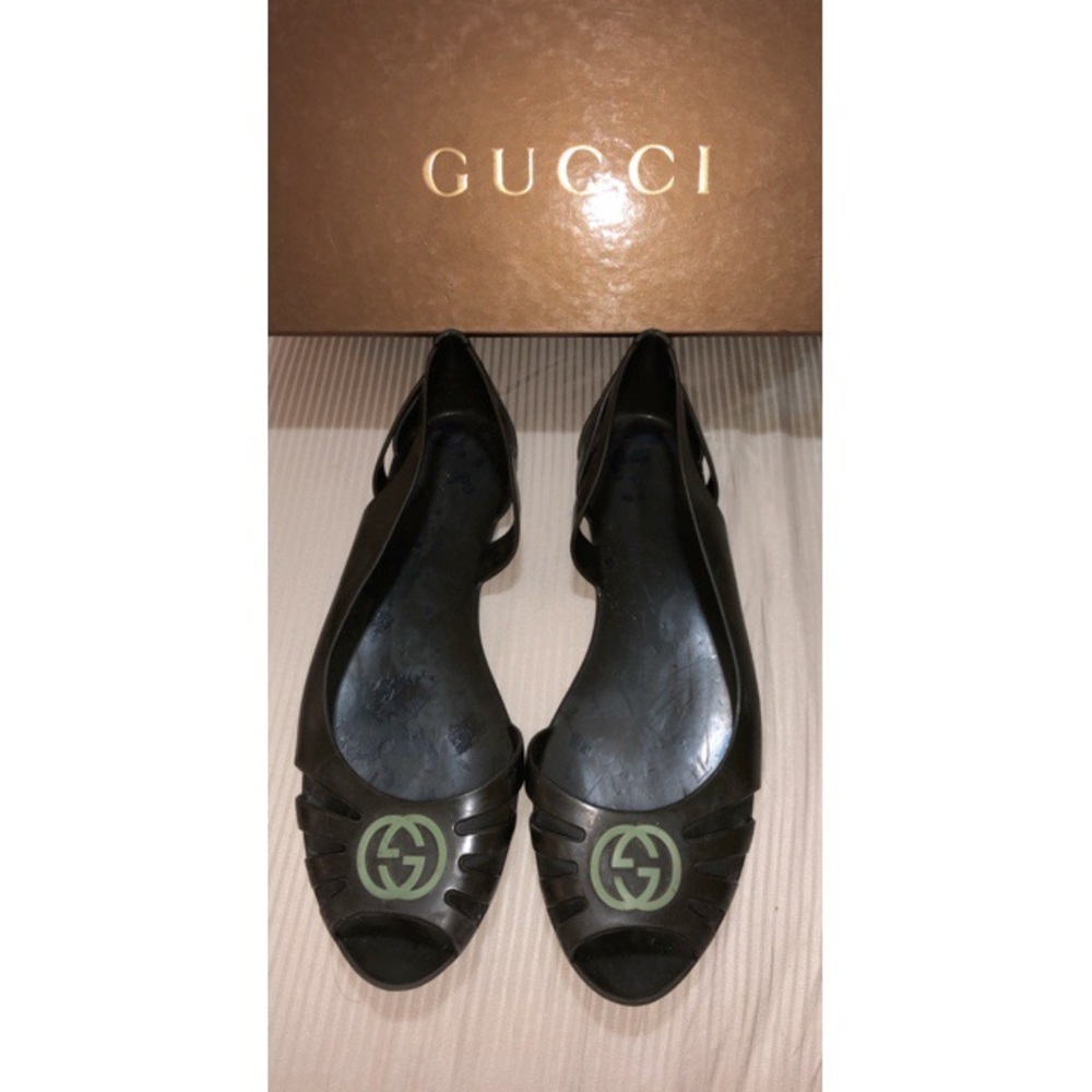 Plastic Gucci shoes